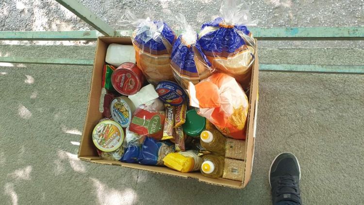 Хасковлия продължи инициативата с дарения, постави 8 кутии с продукти