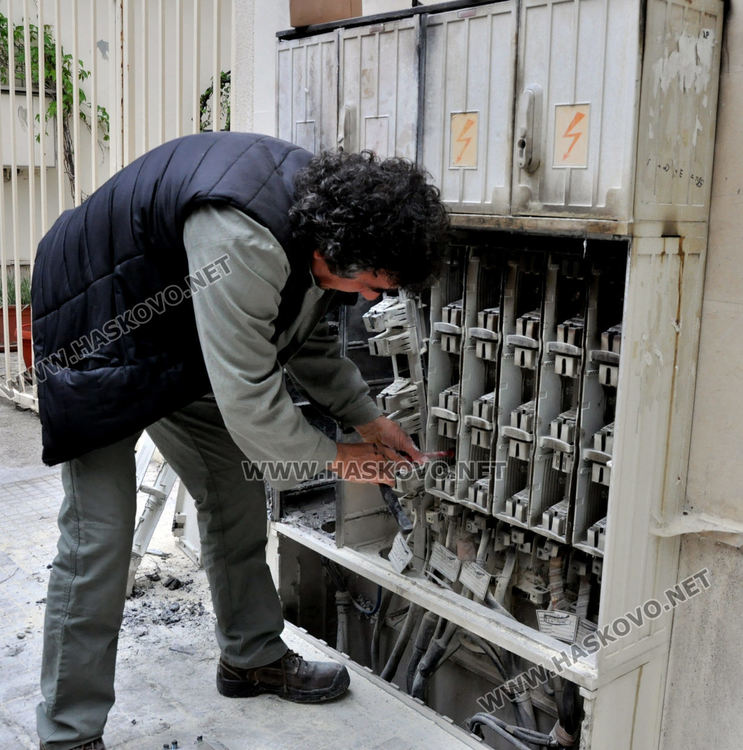Ремонтираха изгорялото електрическо табло на ЕВН в Хасково