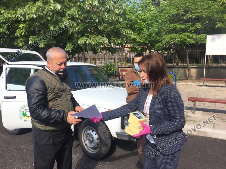 Започна раздаването на продукти по училищните схеми в хасковските школа