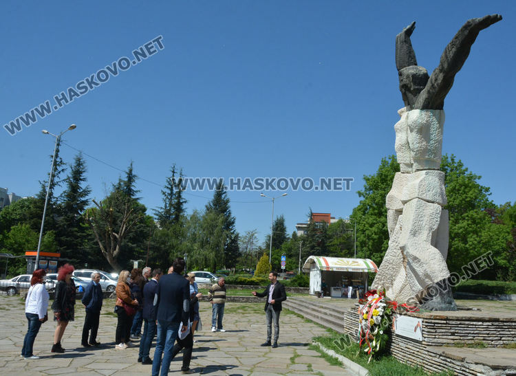 Русофилите от Хасково отбелязаха Денят на победата и Денят на Европа