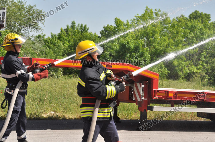 Хасковската противопожарна служба с нова алпийска техника