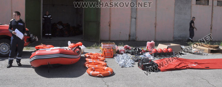 Хасковската противопожарна служба с нова алпийска техника