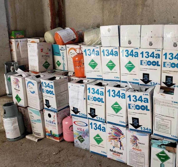 Спряха 500 кг контрабанден хладилен агент на границата с Турция