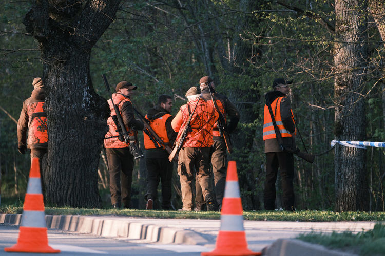 Мечка и малкото ѝ в покрайнините на Талин