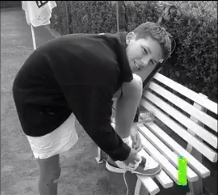 За ЧРД на Гришо: Клип показва първите му стъпки на корта до световния тенис