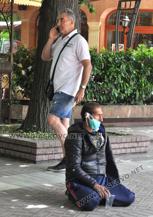 Просяци и „хасковски герои“ налазиха центъра