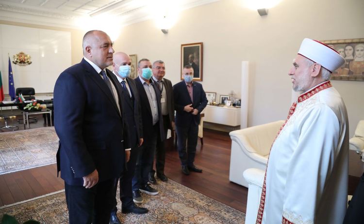 Премиерът Бойко Борисов проведе среща с главния мюфтия д-р Мустафа Хаджи