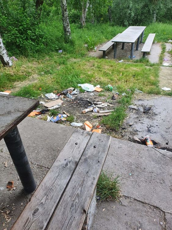 Вдигнаха 2 камиона боклук от зоната за отдих до пазара за животни