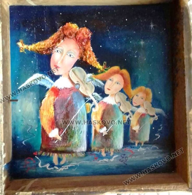 Наградената картина на Мелиса Мартинова 