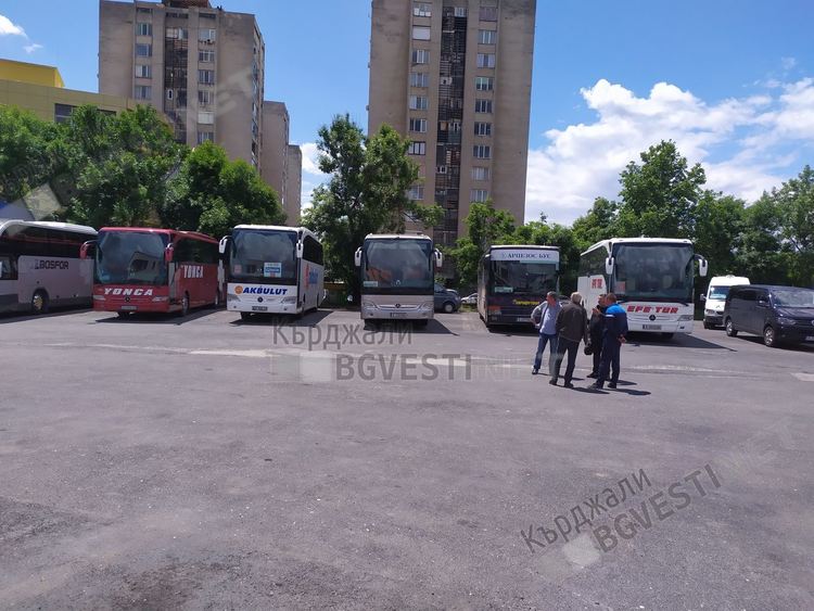 Автогарата в Кърджали