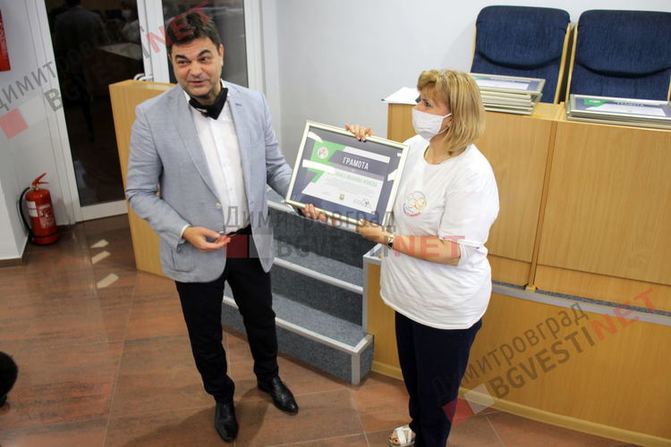 19 доброволци отличи кметът на Димитровград, двама от екипа на Еском