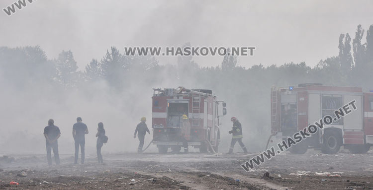 Изпуши депото за строителни отпадъци край Хасково