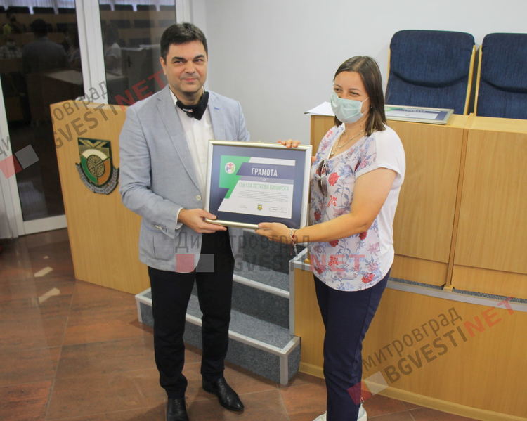 19 доброволци отличи кметът на Димитровград, двама от екипа на Еском