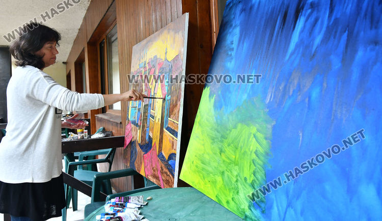 Художници от Хасково и Димитровград участват в пленер „Мистика и реалност“ 