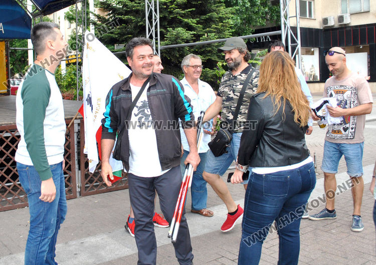 „Възраждане“ с протест в Хасково за оставка на правителството