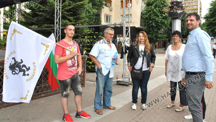 „Възраждане“ с протест в Хасково за оставка на правителството