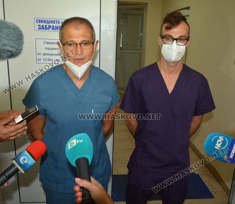 д-р Георги Димитров и д-р Владимир Вълев