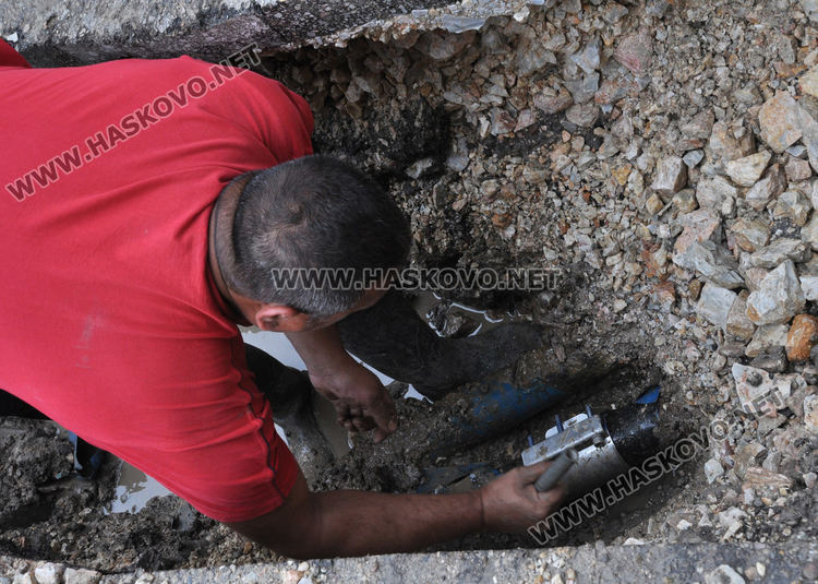 Аварии оставиха части от Хасково без вода