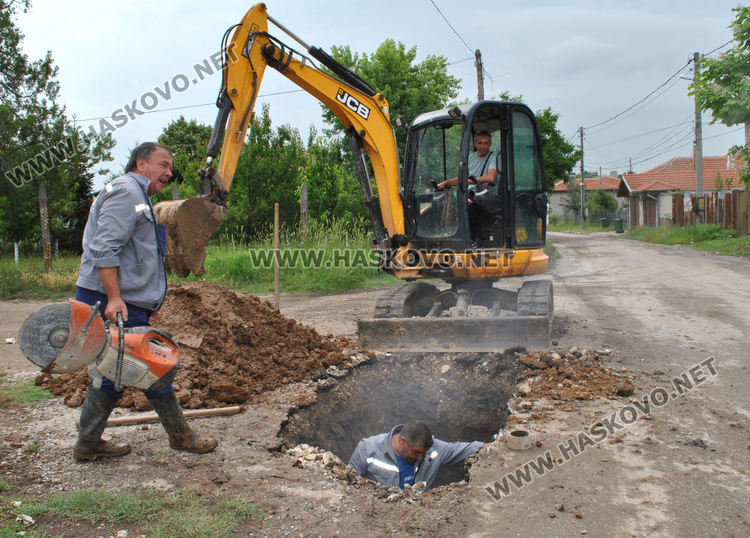 Аварии оставиха части от Хасково без вода