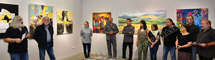 Откриха изложба с творби на Неделчо Кучков и Надежда Стойнева