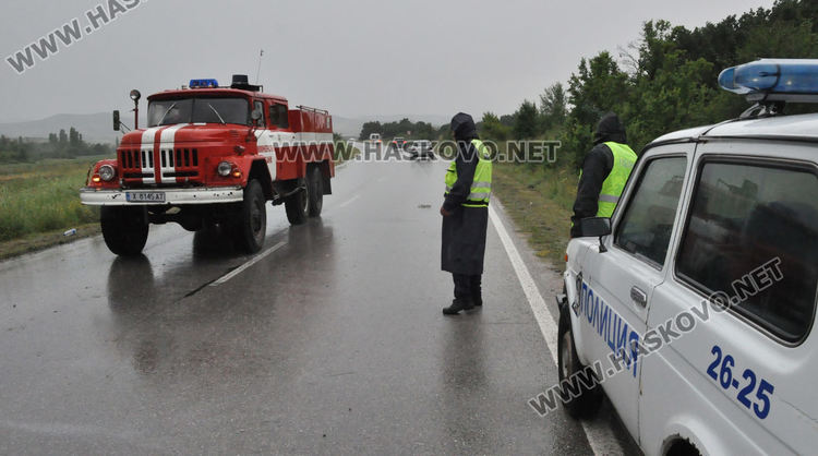 Трима души пострадаха при катастрофа край Спахиево