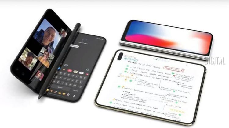 Apple тестват прототип на смартфон с два дисплея