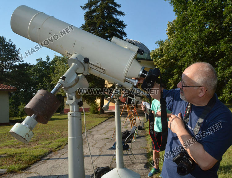 Красивата гледка на частично слънчево затъмнение заснеха в Планетриума „Джордано Бруно“
