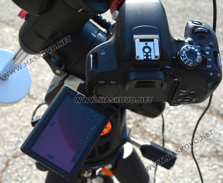 Красивата гледка на частично слънчево затъмнение заснеха в Планетриума „Джордано Бруно“