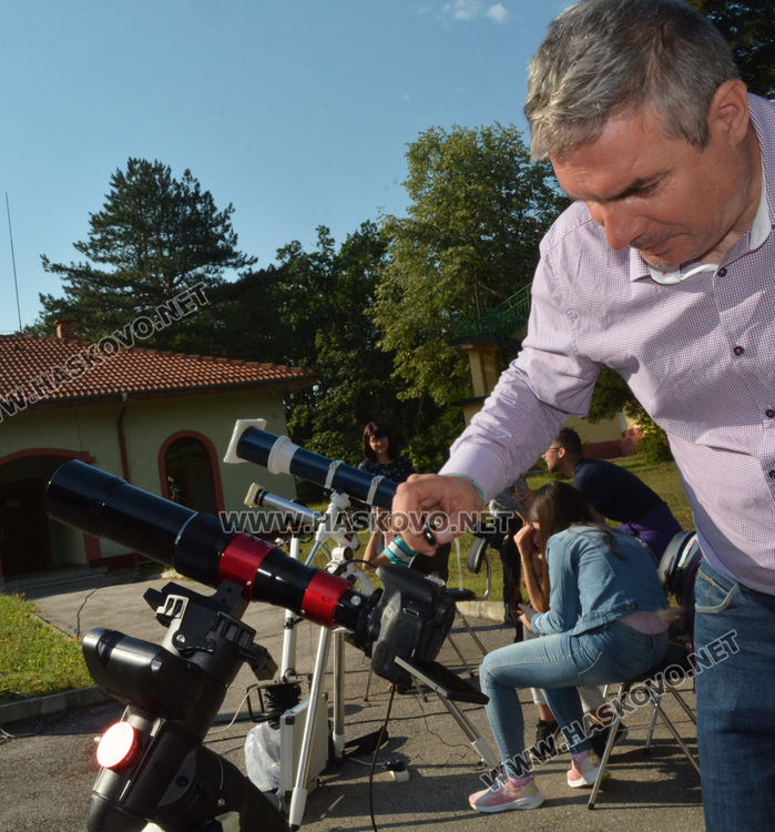 Красивата гледка на частично слънчево затъмнение заснеха в Планетриума „Джордано Бруно“