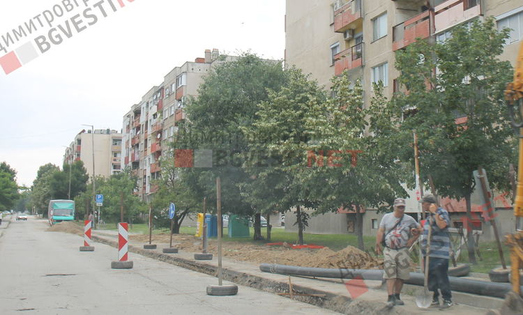 Да изхвърлим боклука по европейски на новоремонтирана улица в Димитровград