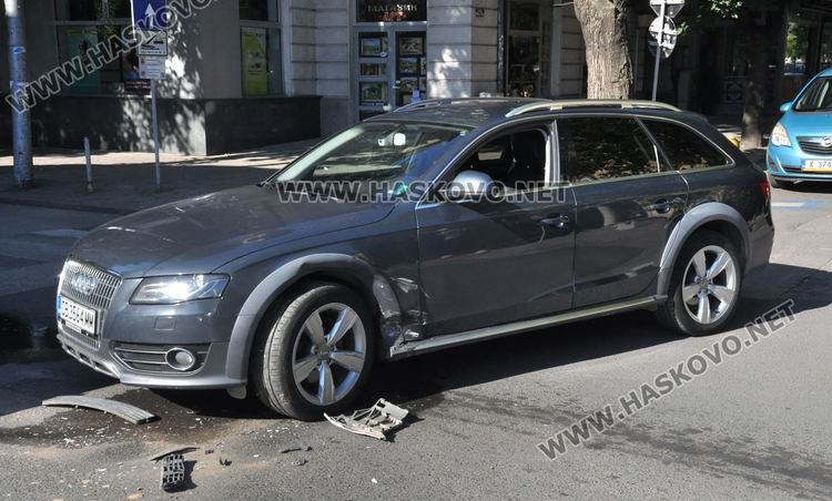 Хасковско Ауди засече софийско Ауди до съда
