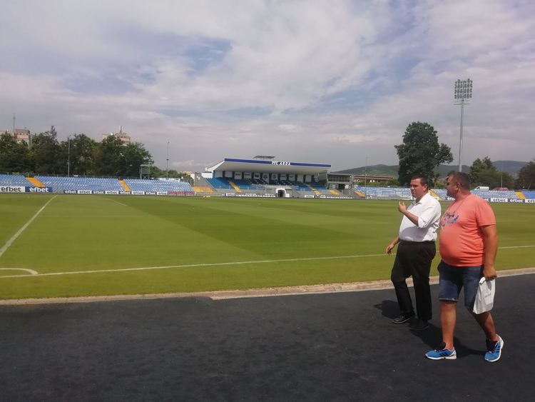 Никола Чанев инспектира ремонта на Арена "Арда",следи как се харчат парите от правителството