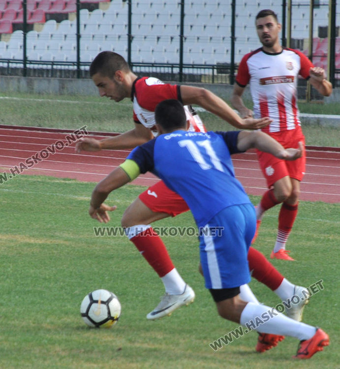 Футболистите на Хасково победиха “Гигант” с 3:1 на “Ямача”