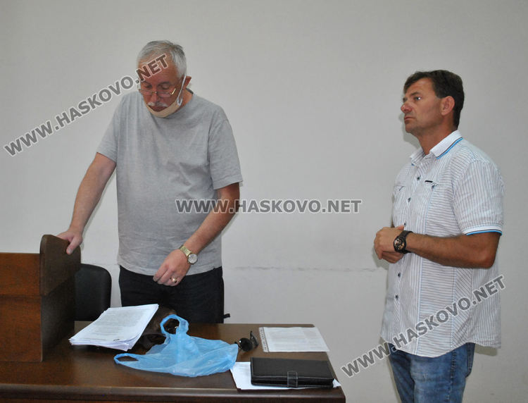 Адвокатите Георги Зарчев и Маргарит Камбуров