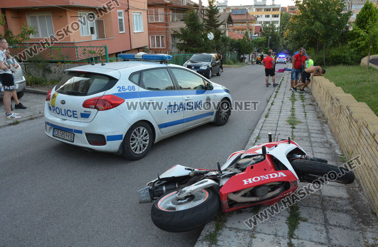 Млад моторист загина на място при катастрофа на улица „Днепър“