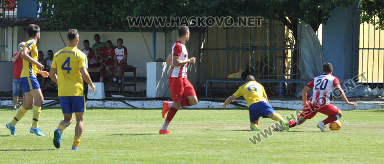 Футболистите на „Хасково“ победиха "Димитровград" с 2:0