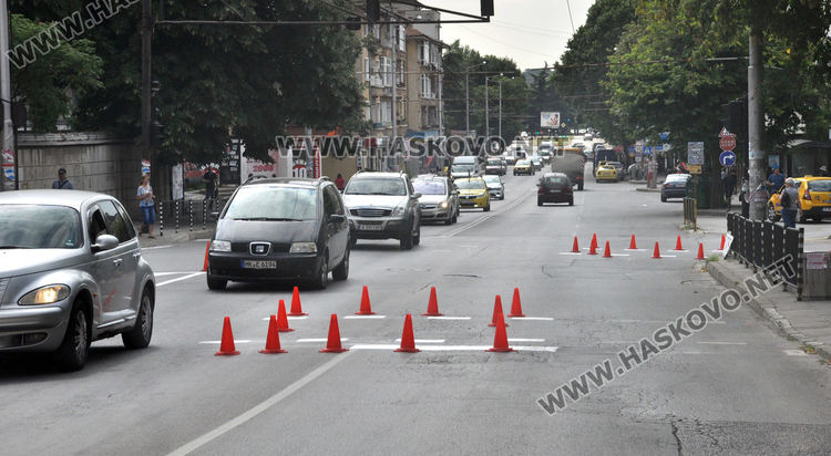 Обновяват маркировката в града по график