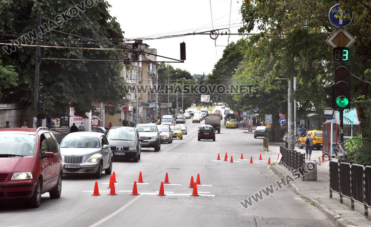 Обновяват маркировката в града по график