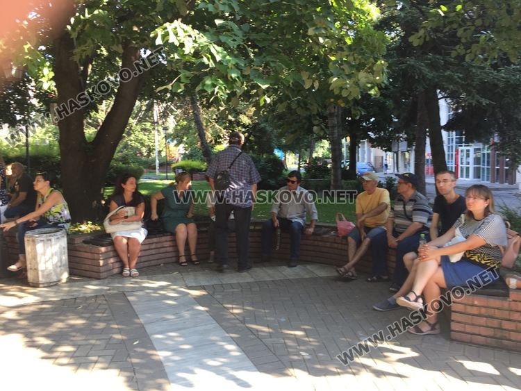 Мутата джазира лятото в центъра на Хасково