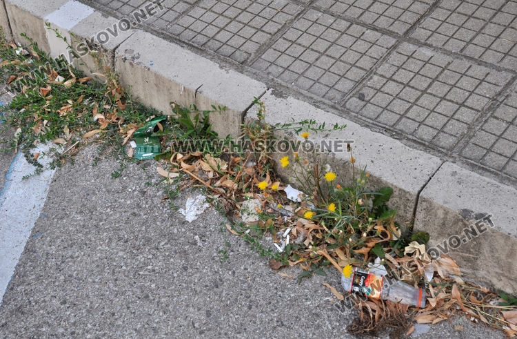 Хасковлии се жалваха от непочистен паркинг до блок в центъра