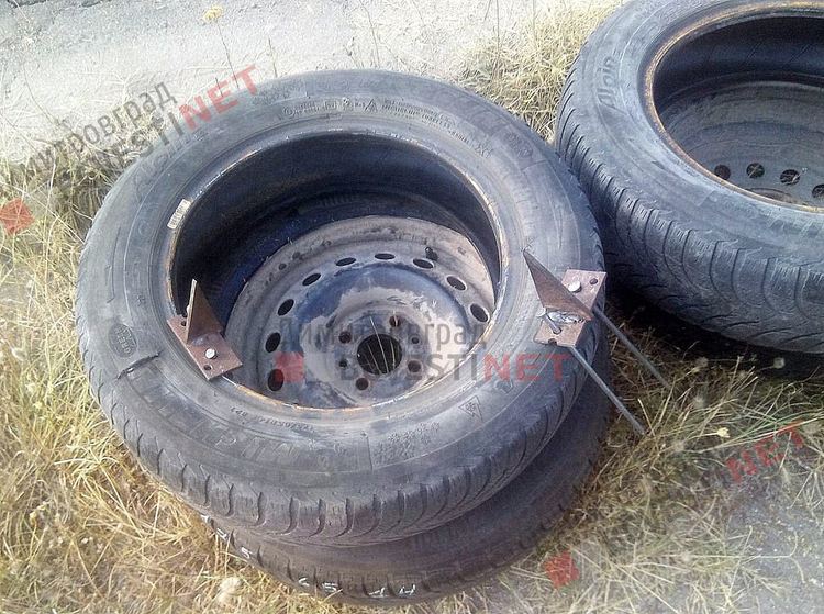 шиповете и спукани гуми