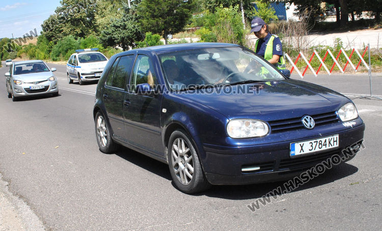 Масови полицейски проверки на възлови места в Хасковска област
