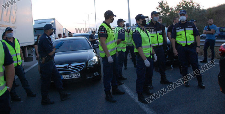 12 сред протестиращите на магистралата криминално проявени. Хасковско остава под полицейско наблюдение
