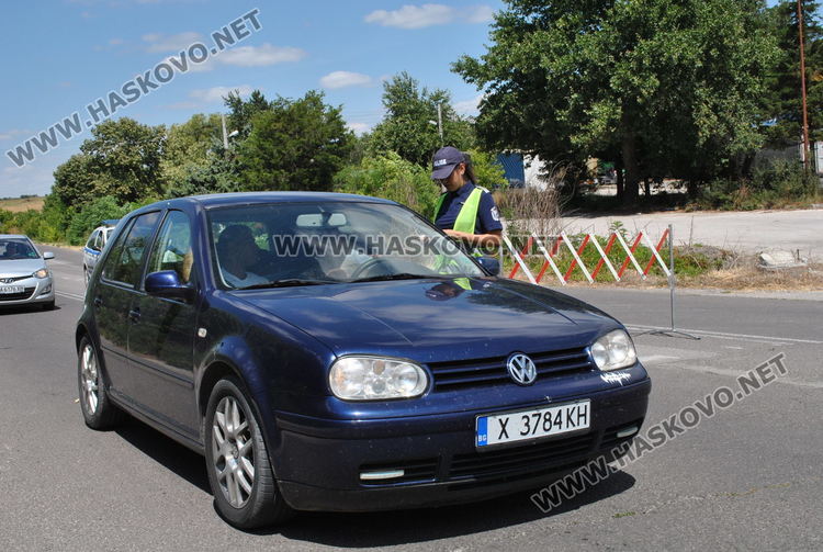 Масови полицейски проверки на възлови места в Хасковска област
