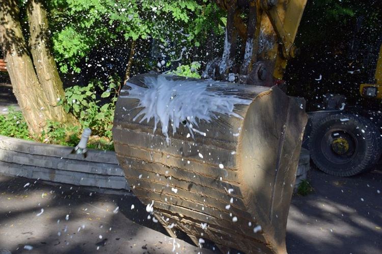 Стартираха укрепителните дейности по свлачището на пътя за Асеновата крепост