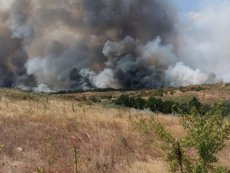  Затвориха АМ”Марица” между Харманли и Любимец. Тръгна нов пожар до Изворово