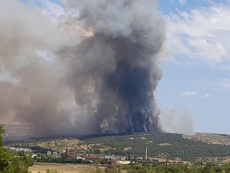  Затвориха АМ”Марица” между Харманли и Любимец. Тръгна нов пожар до Изворово