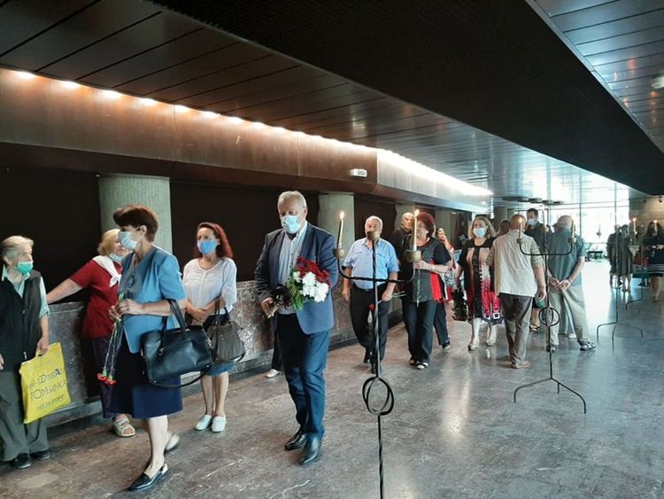 Смолян изпрати една от големите си народни певици Христина Лютова на фона на нейни изпълнения