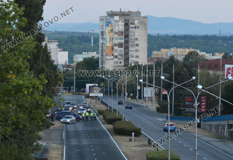 Протестно автошествие мина из Хасково, блокираха възлови булеварди