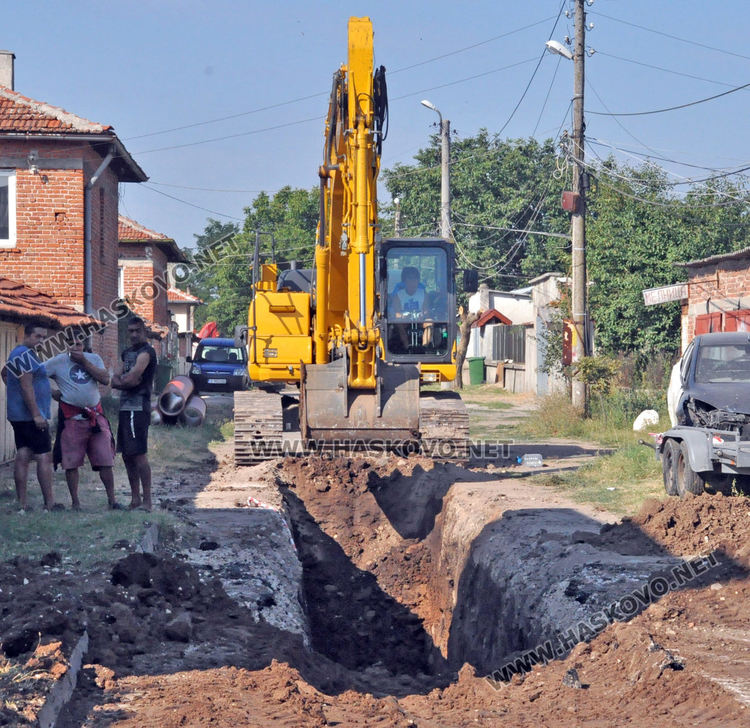 Изграждането на канализацията в „Болярово“ се забави заради технически проблем